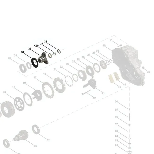 Flange Kit Rear Bmw Atc13 3,5,6,7,x3, X4, X5, X7 27108642592 (2015-2023)