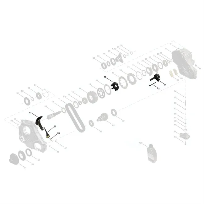 Kunststoffteilesatz Bmw Atc13 3,5,6,7,x3, X4, X5, X7 2015-u