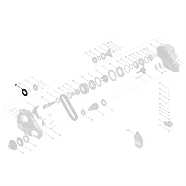 Radialdichtung Bmw Atc13 3,5,6,7,x3, X4, X5, X7 ab 2015 27108642594