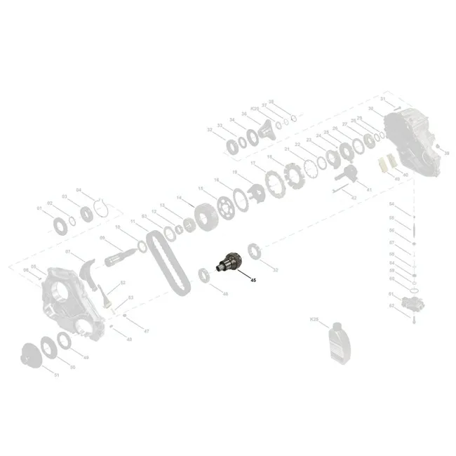 Kettenrad Asm Bmw Atc13 3,5,6,7,x3, X4, X5, X7 ab 2015