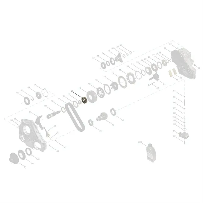 Sprocket Bmw Atc13 3,5,6,7,x3, X4, X5, X7 2015-up