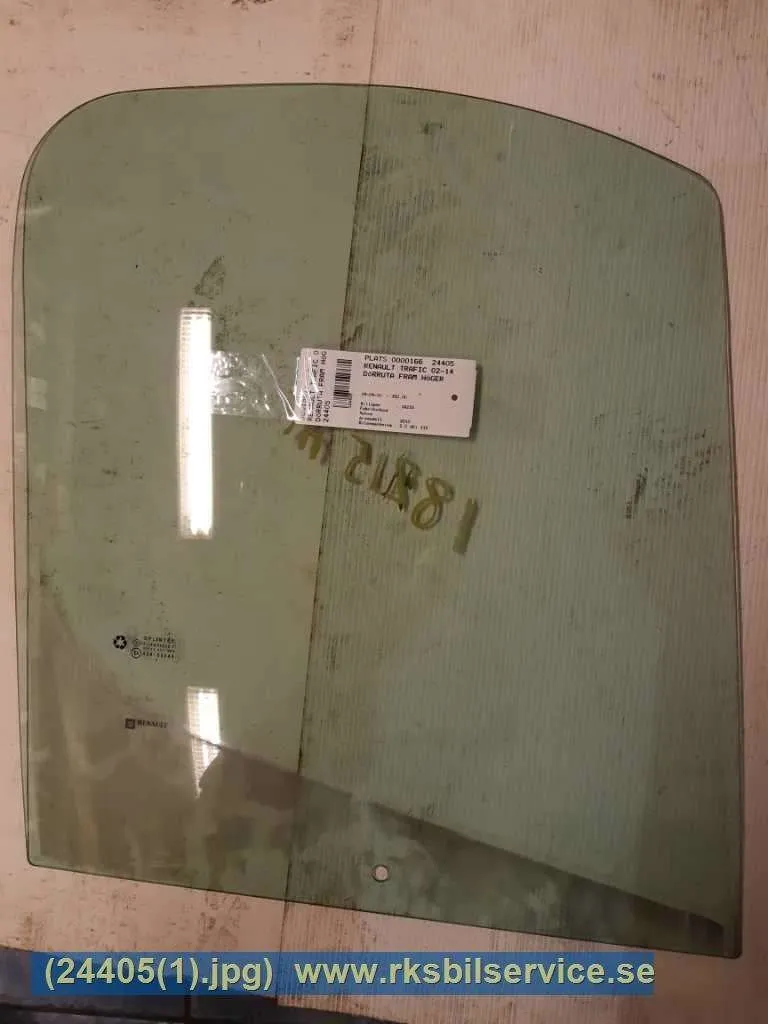 4d Lift Pane (windows) Renault Trafic 2010 Right Front